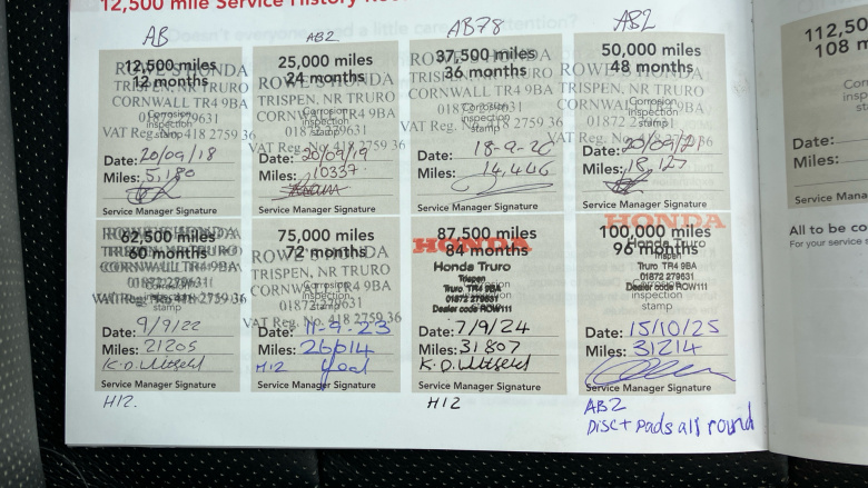 Honda CR-V 2.0 i-VTEC EX 5dr Auto Petrol Estate